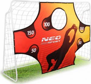 Neo-Sport Bramka do piłki nożnej 245x155x80cm+mata celownicza 1