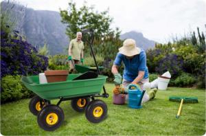 Humberg Wózek ogrodowy wywrotka 52L 13