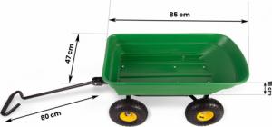 Humberg Wózek ogrodowy wywrotka 52L 9