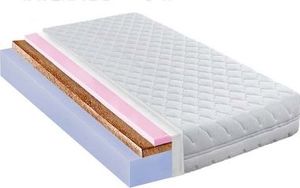 Materace z Gór MATERAC HARD SOLID II WYSOKOELASTYCZNY HR I KOKOSEM 160x200 2