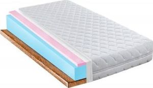 Materace z Gór Materac FLEXI SOLID wysokoelastyczny HR i kokosem 180x200 2