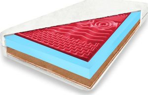 Materace z Gór Materac FLEXI ZONE z pianką HR masującą i kokosem 1