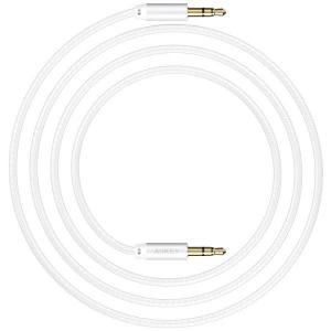Kabel Aukey Jack 3.5mm - Jack 3.5mm 1.2m biały (CB-V12) 2