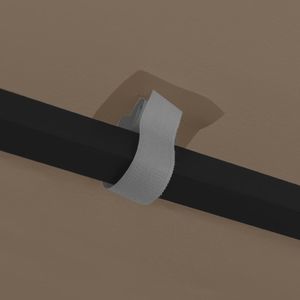 vidaXL Altana, 3 x 3 m, kolor taupe 2