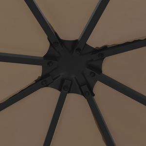 vidaXL Altana, 3 x 3 m, kolor taupe 3