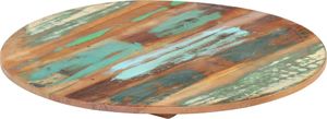 vidaXL Okrągły blat stołu, 40 cm, 15-16 mm, lite drewno odzyskane 1