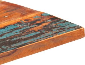 vidaXL Prostokątny blat stołu 60x80 cm, 25-27 mm, lite drewno z odzysku 4