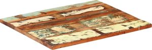 vidaXL Prostokątny blat stołu 60x80 cm, 25-27 mm, lite drewno z odzysku 7