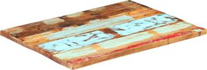 vidaXL Prostokątny blat stołu 60x80 cm, 25-27 mm, lite drewno z odzysku 8