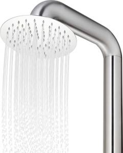 vidaXL Prysznic ogrodowy 225cm stal nierdzewna 3