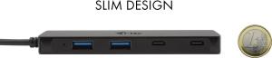 HUB USB I-TEC 2x USB-C  + 2x USB-A 3.0 (C31HUBMETAL2A2C) 2