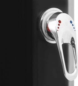 vidaXL Prysznic ogrodowy solarny z końcówką prysznicową i kranem 35 l (92942) 5