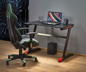 Biurko Elior Spectrum Czerwone 100 cm x 60 cm 2