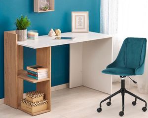 Biurko Elior Skandynawskie Multo Białe 122 cm x 57 cm 2