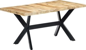 Elior Jasnobrązowy stół z drewna mango Kalis 4X 1