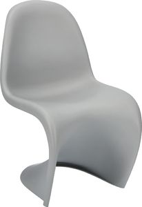 Elior Designerskie krzesło jasnoszare - Dizzel 1