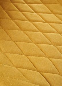 Elior Tapicerowane krzesło Monaco - musztardowe 12