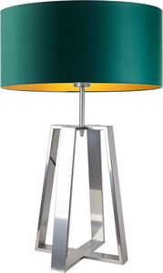 Lampa stołowa Lumes Skandynawska lampa stołowa na srebrnym stelażu - EX967-Thol- 5 kolorów Granatowy 1