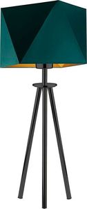 Lampa stołowa Lumes Lampka nocna do sypialni na czarnym stelażu - EX933-Soveta - 5 kolorów Granatowy 1