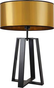 Lampa stołowa Lumes Złota lampka nocna glamour - EX971-Thof 1