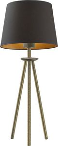 Lampa stołowa Lumes Elegancka lampka nocna na złotym stelażu - EX924-Bergel - 5 kolorów Granatowy 1