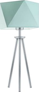 Lampa stołowa Lumes Lampka nocna trójnóg na srebrnym stelażu - EX928-Soveti - 18 kolorów Zielony 1