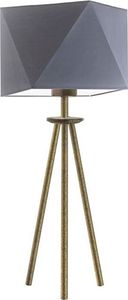 Lampa stołowa Lumes Lampa stołowa trójnóg na złotym stelażu - EX931-Soveti - 18 kolorów Ciemny Fiolet 1