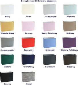 Lampa stołowa Lumes Klasyczna lampka nocna na chromowanym stelażu - EX941-Amalfo - 18 kolorów Zielony 2