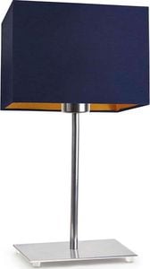 Lampa stołowa Lumes Lampka nocna z włącznikiem na chromowanym stelażu - EX947-Amalfes - 5 kolorów Czarny 1