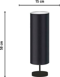 Lampa stołowa Lumes Designerska lampka nocna na złotym stelażu - EX955-Sydnet - 18 kolorów Niebieski 9