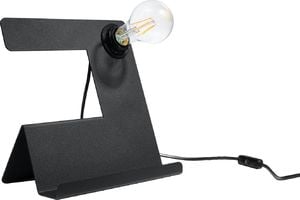 Lampa stołowa Lumes Czarna futurystyczna lampka biurkowa - EX562-Inclino 1