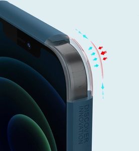 Nillkin Etui Nillkin Frosted Mag do Apple iPhone 12/12 Pro (Niebieskie) uniwersalny 8