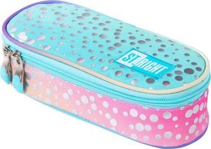 Piórnik MAJEWSKI Piórnik saszetka usztywniona z wewnętrzną klapką PC-01 STRIGHT Syrenka Ombre mkml MAJEWSKI 4