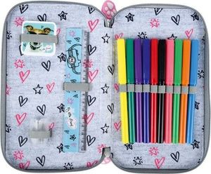 Piórnik MAJEWSKI Piórnik potrójny z wyposażeniem My Little Friend Pies mkml MAJEWSKI 3