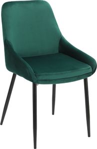 Elior Zielone krzesło welurowe - Anaki 1