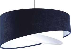 Lampa wisząca Lumes Granatowo-biała lampa wisząca nad stół - EX995-Rema 1