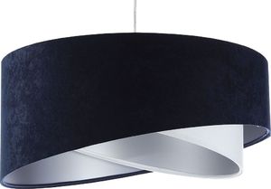 Lampa wisząca Lumes Granatowo-srebrna lampa wisząca nad stół - EX995-Rema 1