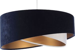 Lampa wisząca Lumes Granatowo-złota lampa wisząca nad stół - EX995-Rema 1