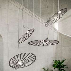 Lampa wisząca Lumes Czarna modernistyczna lampa wisząca - EX596-Lehdes 5