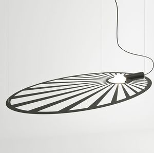 Lampa wisząca Lumes Czarna modernistyczna lampa wisząca - EX596-Lehdes 7