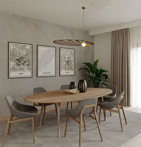 Lampa wisząca Lumes Złota nowoczesna lampa wisząca nad stół - EX596-Lehdes 2