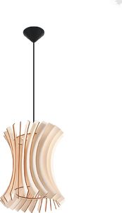 Lampa wisząca Lumes Drewniana lampa wisząca w stylu skandynawskim - EX566-Oriani 1