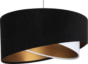 Lampa wisząca Lumes Czarno-biała asymetryczna lampa wisząca - EX981-Elasi 1