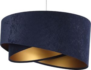 Lampa wisząca Lumes Granatowo-złota lampa wisząca glamour - EX985-Leris 1