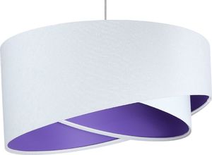Lampa wisząca Lumes Biało-fioletowa lampa wisząca nad stół - EX990-Rezi 1