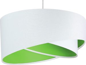 Lampa wisząca Lumes Biało-zielona elegancka lampa wisząca - EX990-Rezi 1
