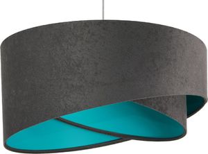 Lampa wisząca Lumes Grafitowo-turkusowa designerska lampa wisząca - EX991-Delva 1