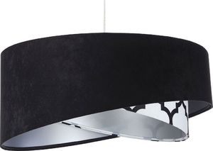 Lampa wisząca Lumes Czarno-srebrna asymetryczna lampa wisząca - EX997-Moslo 1