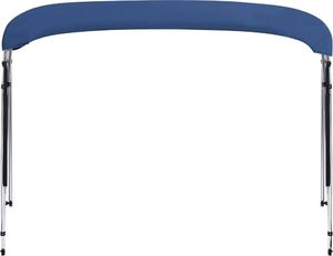 vidaXL Daszek bimini do łodzi, 4 pałąki, granat, 243x(230-244)x137 cm 6