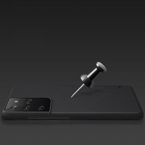 Nillkin Etui Nillkin Frosted do Samsung Galaxy S21 Ultra (Czarne) uniwersalny 6